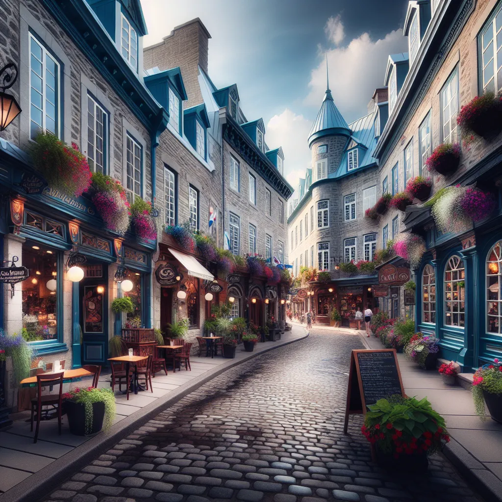 25. Quebec City, Canada: European charm in North America, with cobblestone streets, historic architecture, and French-Canadian culture.